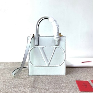 발렌티노 스몰 VLOGO WALK 쇼퍼백 V41124 화이트