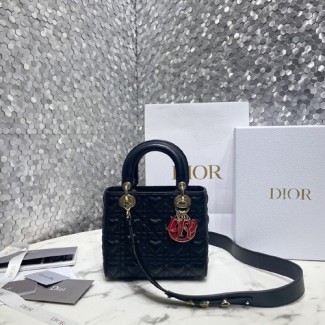 디올 MY ABCDIOR 레이디백  M0538 블랙